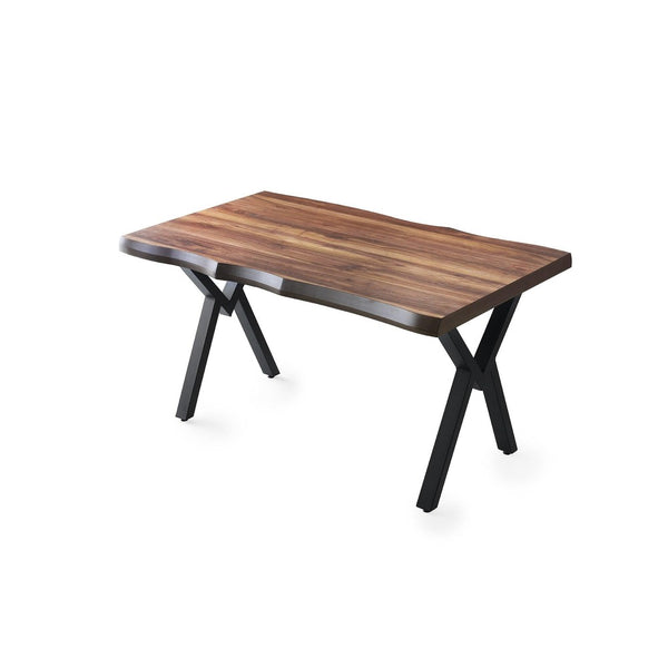 Masa Bucatarie Efor, Nuc - Alb, 140x75x80 cm