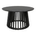 Masă cafea Domonic, Negru, 80x45 cm, imagine suplimentara
