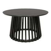 Masă cafea Domonic, Negru, 80x45 cm, imagine suplimentara