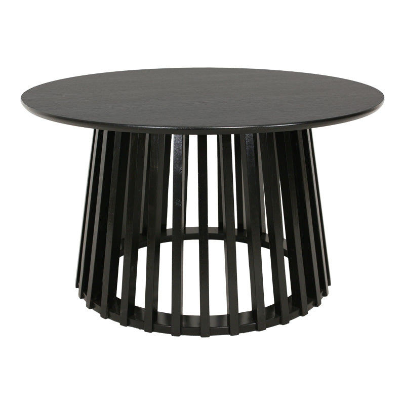 Masă cafea Domonic, Negru, 80x45 cm, imagine suplimentara