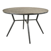 mobilier de gradina Masa cu functie multifunctionala Appa, Aluminiu și placaj, 120x74 cm