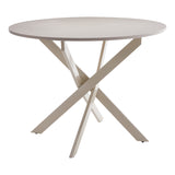 Masa Dammero Crem mdf, crem, D100x75 cm