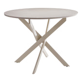 Masa Dammero Crem mdf, crem D100x75 cm