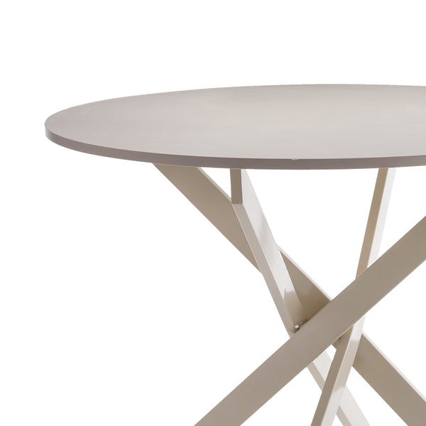 Masa Dammero Crem mdf, crem, D100x75 cm