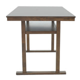 Masa de bar Tenor lemn Natural cauciuc, nuc, 150x90x91 cm