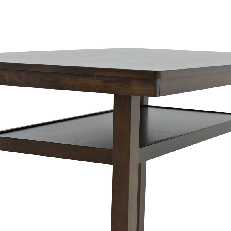 Masa de bar Tenor lemn Natural cauciuc, nuc, 150x90x91 cm
