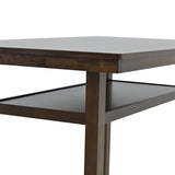 Masa de bar Tenor lemn Natural cauciuc, nuc, 150x90x91 cm