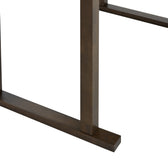 Masa de bar Tenor lemn Natural cauciuc, nuc, 150x90x91 cm, foto produs 6