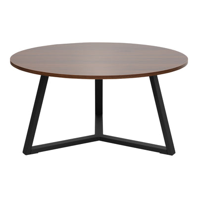 Masa de cafea cu functie Berton, Lemn de Nuc și metal, Negru, 80x40 cm, imagine suplimentara