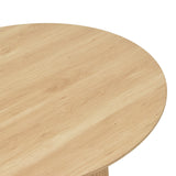 Masuta de cafea Opols, MDF, D90x42 cm - Natur