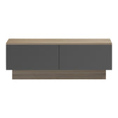 Masa de cafea cu rafturi Winey, Lemn, Sonoma-Antracit, 90x60x31 cm, detaliu produs