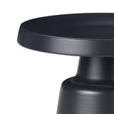 Set 2 mese de cafea Ginoze, Metal, 70x70x40 cm - Negru