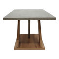 Masa de cafea Solange, Sonoma-Gri, 110x55x48 cm, detaliu produs