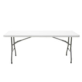 Masa de camping pliabila comerciala Aprilia granit, alb, 183x76x74 cm, perspectiva suplimentara