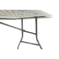 Masa de camping pliabila comerciala Aprilia granit, alb, 183x76x74 cm, foto produs 7