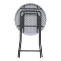 Masă de catering pliabilă, Alb, Plastic, 81x110 cm, imagine suplimentara
