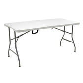mobilier de gradina Masa de catering profesionala Rodeo pliabila granit alb 183x76x74