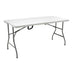 mobilier de gradina Masa de catering profesionala Rodeo pliabila granit alb 183x76x74