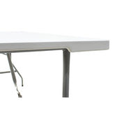 Masa de catering profesionala Rodeo pliabila granit, alb, 183x76x74 cm, foto produs 8