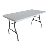 Masa de conferinte de gradina Aprilia Alb 198x90x74 cm