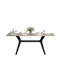 Masă de Dining Adore Luna, Stejar, 181x75x90 cm, foto produs 6