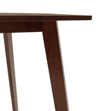 Masa de dining Benson, furnir, Gri rustic, 150x90x75 cm - Nuc