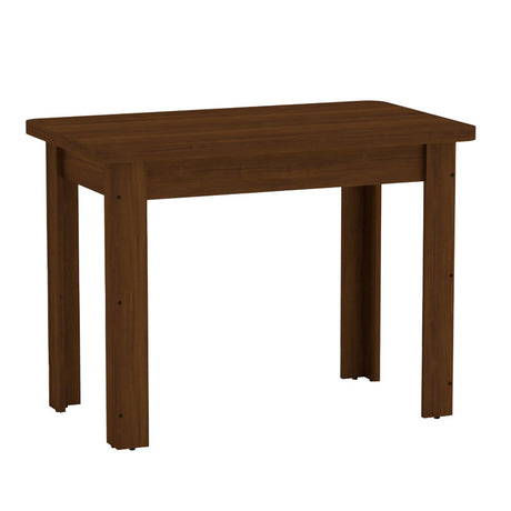 Masa de dining Celeste din nuc, alb, sonoma, 100x60x74 cm
