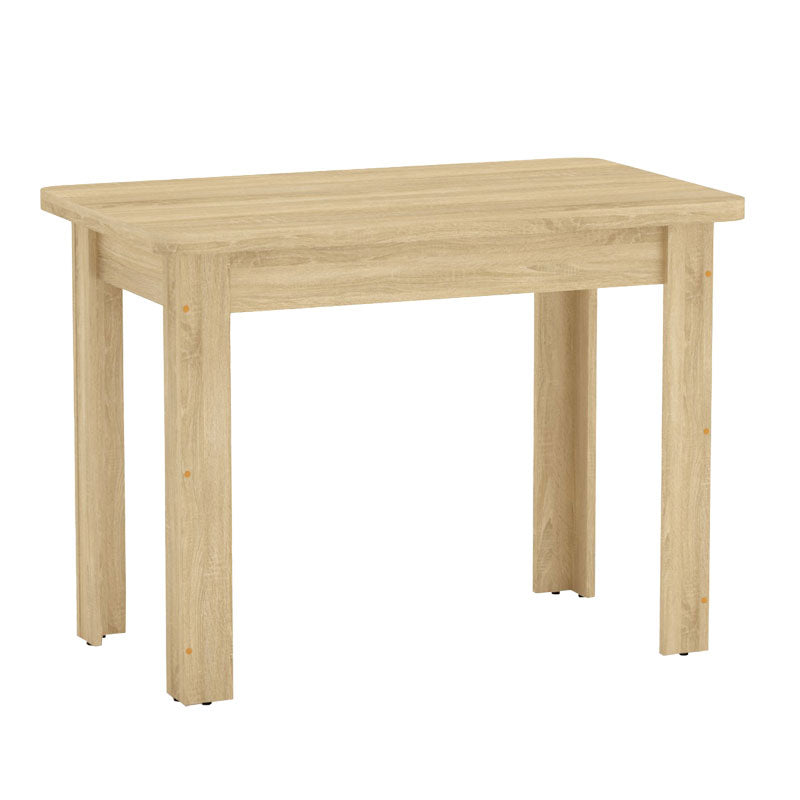 Masa de dining Celeste din nuc, alb, sonoma, 100x60x74 cm - Sonoma
