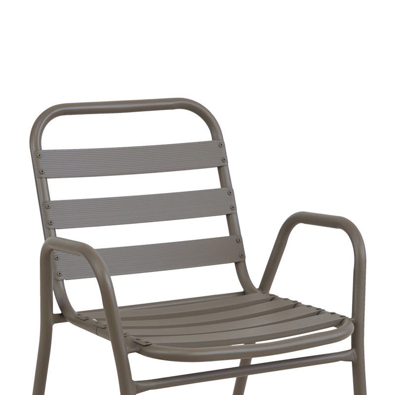 Masa de dining cu set scaune Albero-Sussie, Metal, Multicolor, 60x70 cm