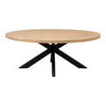masa dining Masă de dining Jenma, Lemn de Mango Solid, 200x100x76 cm
