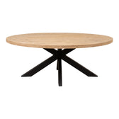 masa dining Masă de dining Jenma, Lemn de Mango Solid, 200x100x76 cm