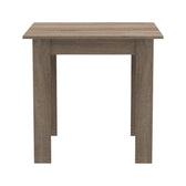 Masa de dining Manka I-Julita set de 3 pieseton, sonoma -negru, 80x80x77 cm, foto produs 6