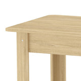 Masa de dining Quiin, extensibila, nuc, 120-174x70x74 cm - Sonoma