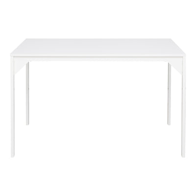 Masa de gradina Chan, Alb, 120x75x75 cm, imagine suplimentara