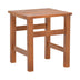 mobilier de gradina Masa de gradina Summrine de plaja din lemn de fag solid nuc 40x40x45 cm