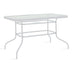 mobilier de gradina Masa de Gradina Valor Alb 120x70x70 cm