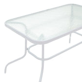 Masa de Gradina Valor, Alb, 120x70x70 cm, detaliu produs