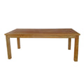 Masa de gradina Wooly Boho, Natural, 220x90x75 cm, detaliu produs