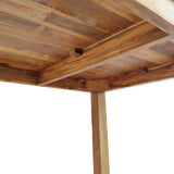 Masa de gradina Wooly Boho, Natural, 220x90x75 cm