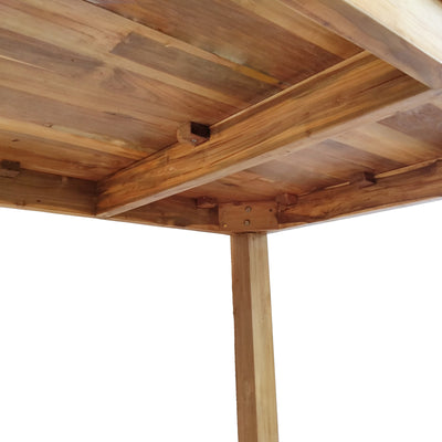 Masa de gradina Wooly Boho, Natural, 220x90x75 cm, foto produs