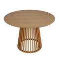 Masa de sufragerie Domonic Natural D120x75cm