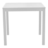 Masa de sufragerie Kliton - Azelie set de 3 aluminiu, alb, 80x80x74 cm, foto produs 11