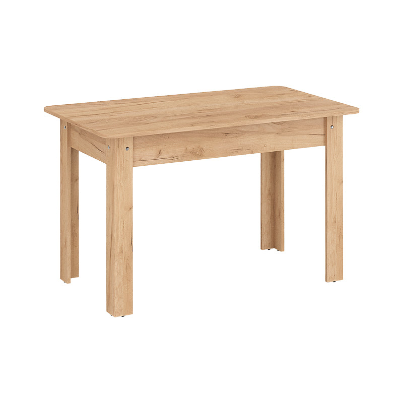 Masa de sufragerie Quiin extensibila, stejar, 120-174x70x74 cm
