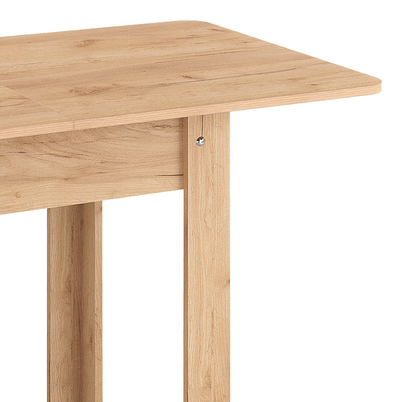 Masa de sufragerie Quiin extensibila, stejar, 120-174x70x74 cm
