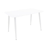 Masă Aluminiu Vista, Aluminiu, Antracit, 120x70x72 cm - WHITE
