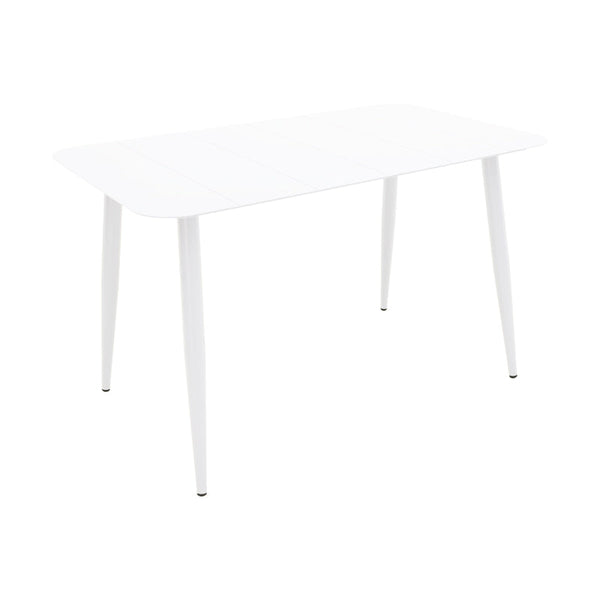 Masă Aluminiu Vista, Aluminiu, Antracit, 120x70x72 cm