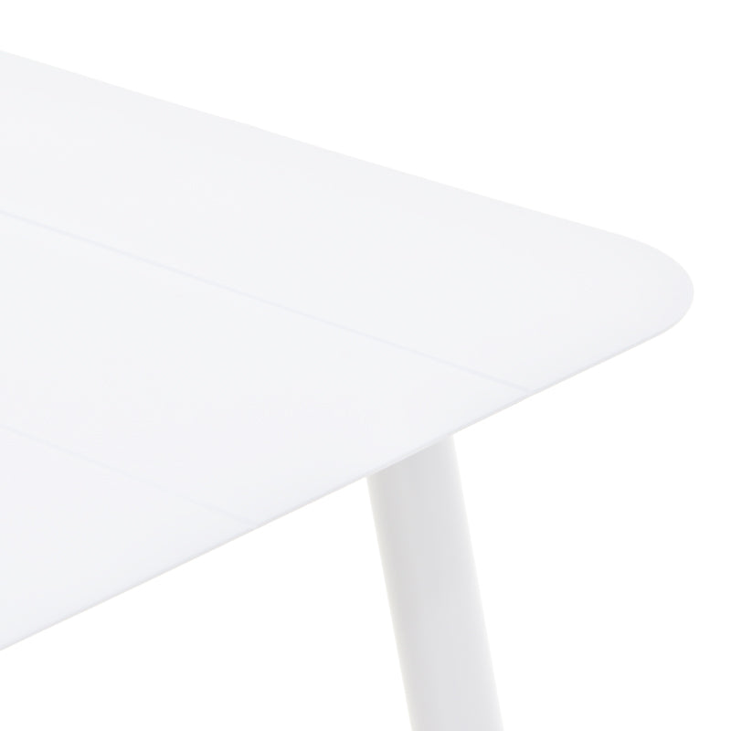 Masă Aluminiu Vista, Aluminiu, Antracit, 120x70x72 cm - WHITE