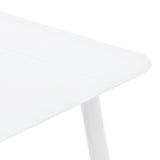 Masă Aluminiu Vista, Aluminiu, Antracit, 120x70x72 cm - WHITE