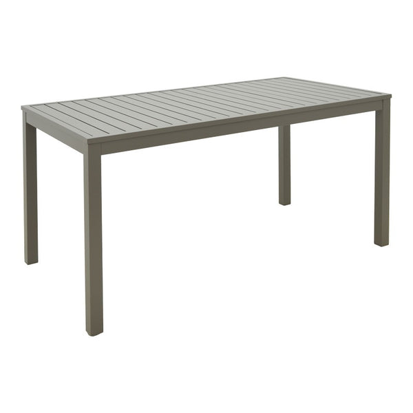 Masa din aluminiu Kliton, Aluminiu, Champagne, 150x80x74 cm