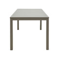 Masa din aluminiu Kliton, Champagne, Aluminiu, 150x80x74 cm, detaliu produs
